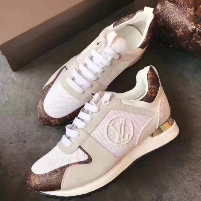 Louis Vuitton Run Away Sneaker White/Monogram Canvas