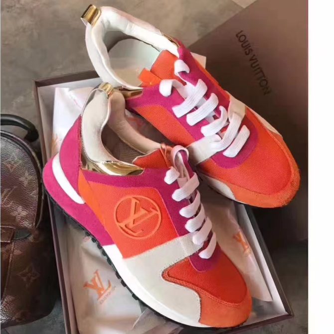 Louis Vuitton Run Away Sneaker Orange