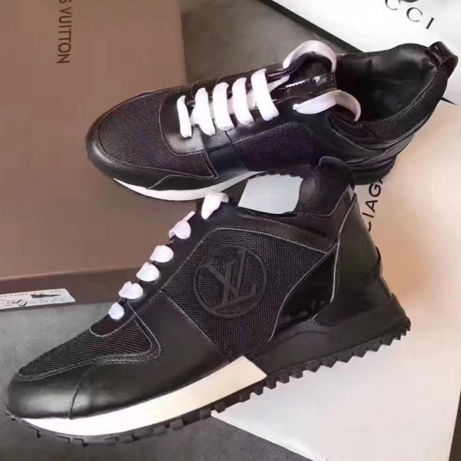 Louis Vuitton Run Away Sneaker Black