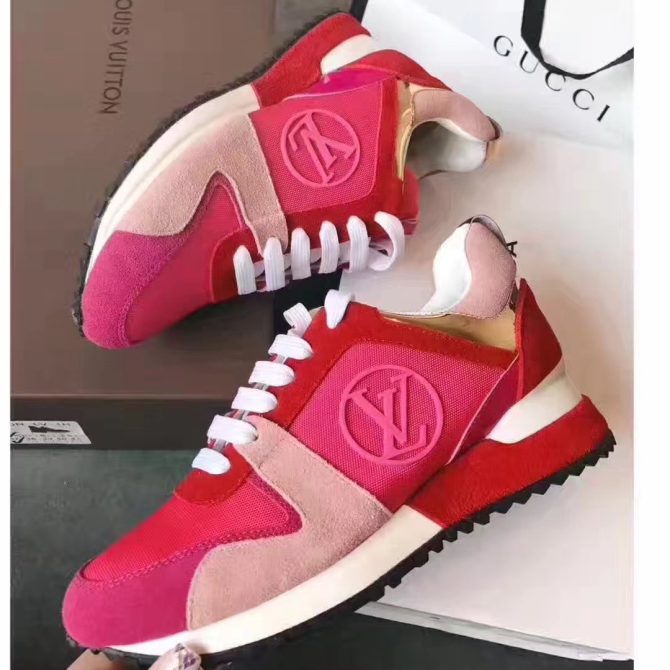 Louis Vuitton Run Away Sneaker Fuchsia