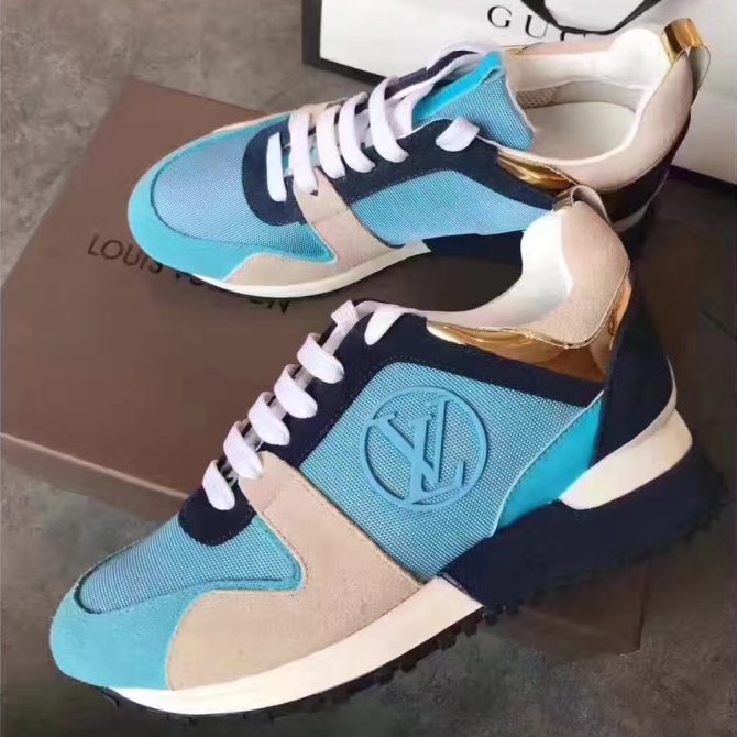 Louis Vuitton Run Away Sneaker Blue