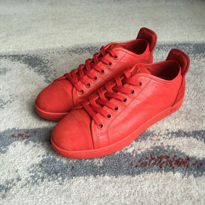 Louis Vuitton Punchy Sneaker 969926 Red F/W