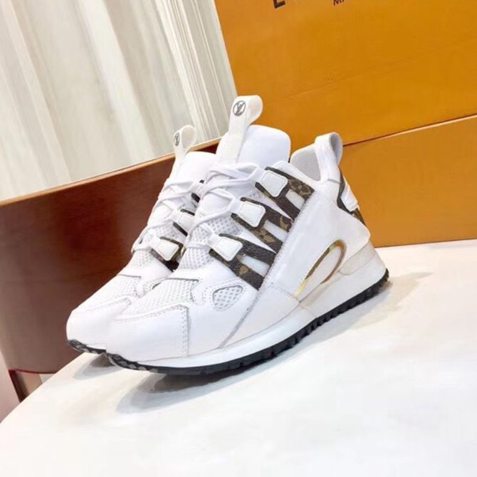 Louis Vuitton Run Away Sneaker 1A4WNQ Monogram Canvas/White