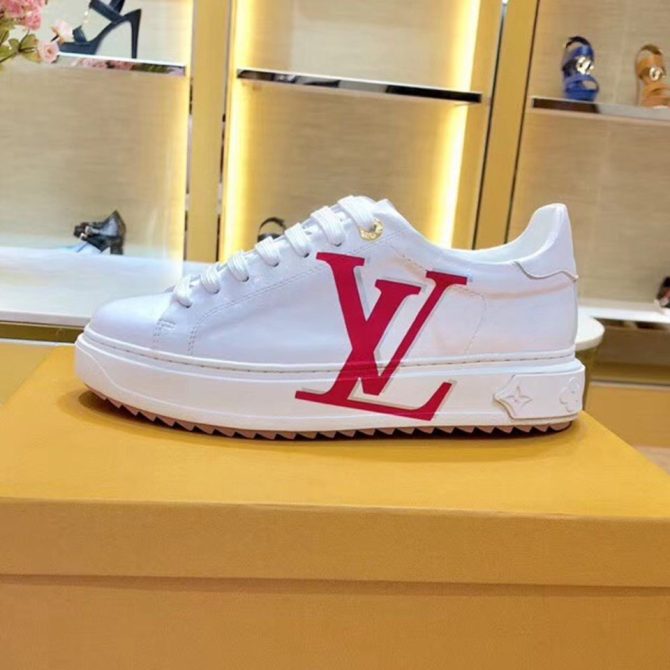 Louis Vuitton Time Out LV Sneaker 1A4VV8 White/Red