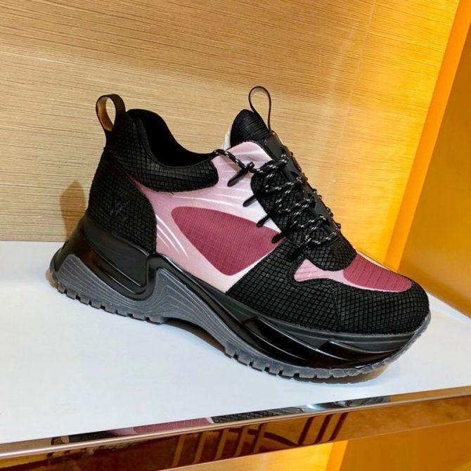 Louis Vuitton Run Away Pulse Sneakers Pink/Black