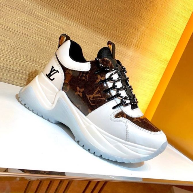 Louis Vuitton Run Away Pulse Sneakers Monogram/White