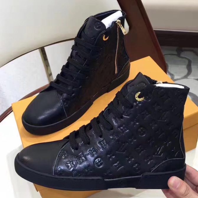 Louis Vuitton Stellar Sneaker Boot 1A2XPK Black