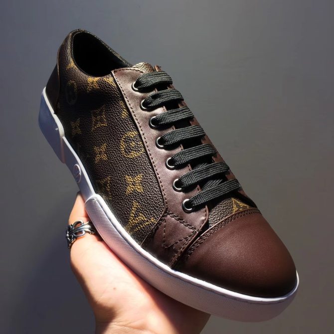 Louis Vuitton Match-up Sneaker 1A2R4V For Men Brown