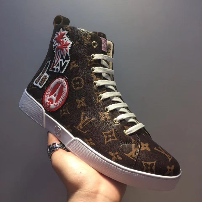 Louis Vuitton World Tour Sneaker Boot 1A2R4V For Men Monogram Canvas