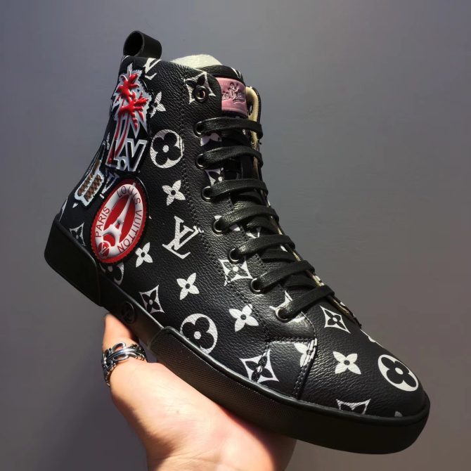 Louis Vuitton World Tour Sneaker Boot 1A2R4V For Men Black