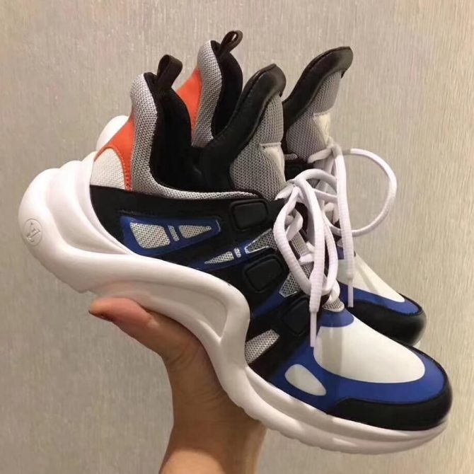 Louis Vuitton Sci-fi Sneakers Blue/White/Black