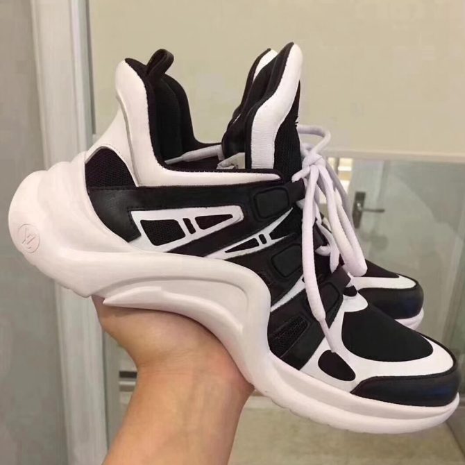 Louis Vuitton Sci-fi Sneakers Blakc/White