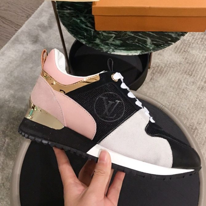 Louis Vuitton Run Away Sneaker 1A4XNL Pink/Black 2019