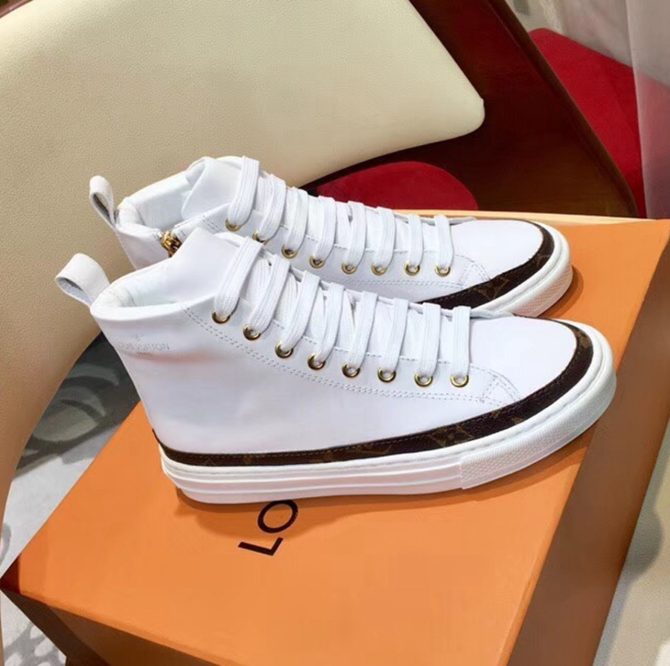 Louis Vuitton STELLAR Sneaker Boot White