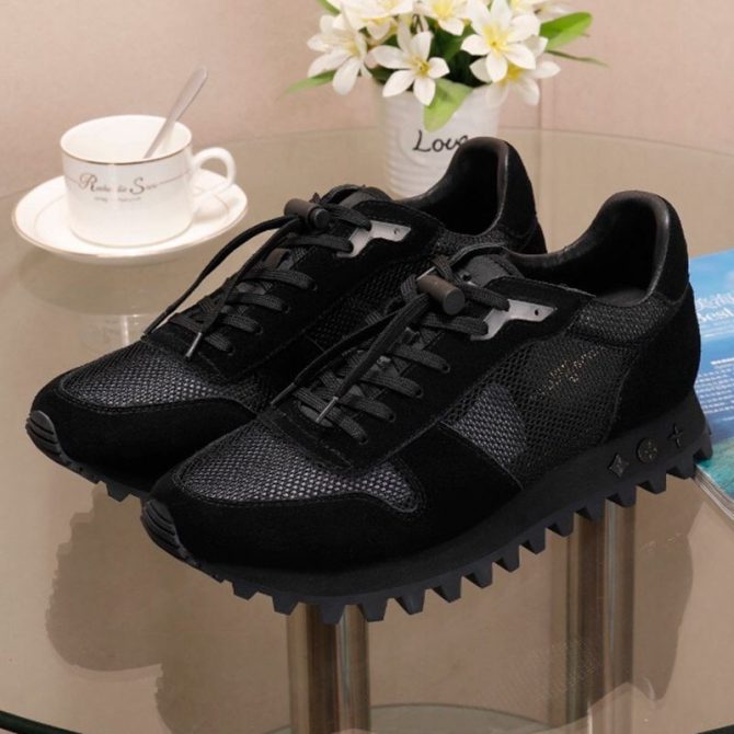 Louis Vuitton LV Run Away Sneaker For Women and Men Black