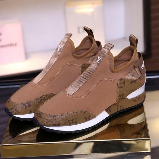 Louis Vuitton Slip-on Sneaker Light Coffee