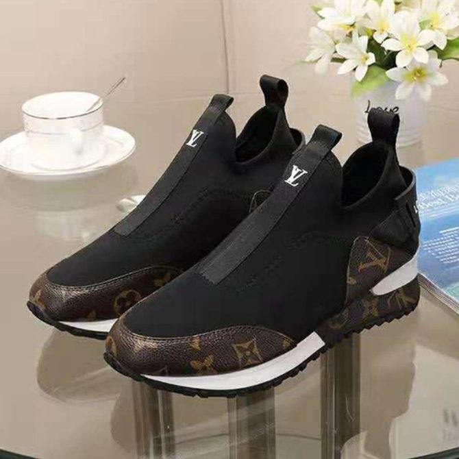 Louis Vuitton Slip-on Sneaker Black/Monogram