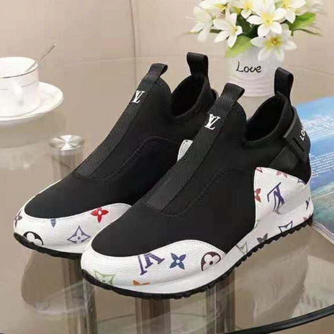 Louis Vuitton Slip-on Sneaker Black/White