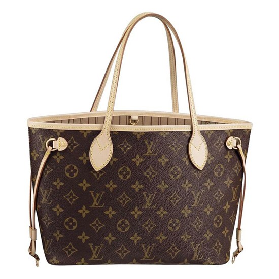 Louis Vuitton M40155 Neverfull PM Shoulder Bag Monogram Canvas