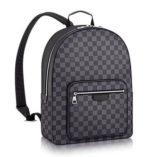 Louis Vuitton N41473 Josh Backpack Damier Graphite Canvas