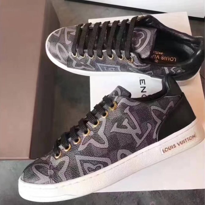 Louis Vuitton Bora Bora Sneaker Damier Graphite Canvas Tahitienne