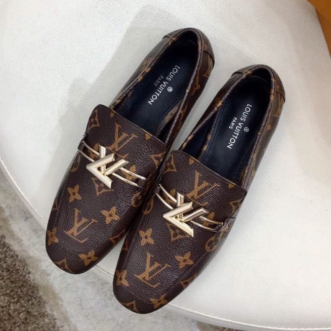 Louis Vuitton Upper Case Flat Loafer 1A4EW3 Monogram Canvas